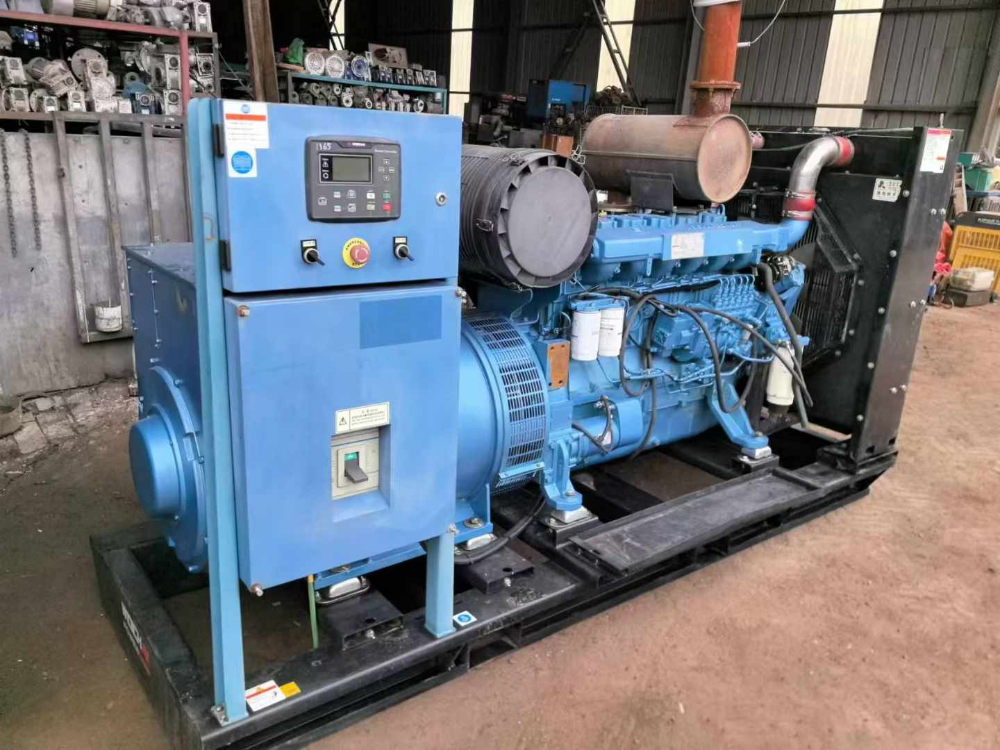 曲松500kW 柴油发电机组可带动设备功率的计算公式是什么?